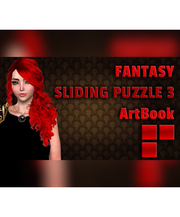 Fantasy Sliding Puzzle 3 - ArtBook Steam Key GLOBAL